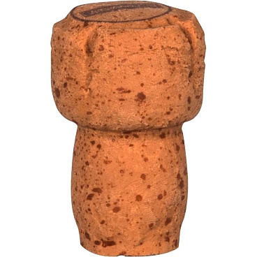 Ластик Brunnen Пробка, 4 х 2 см, коричневый Коричневый - 1